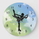Buscar patinaje relojes de pared Patinaje sobre hielo