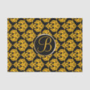 Buscar damasco amarillo papel de seda Elegante