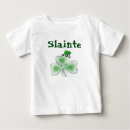 Buscar el día de st patrick bebe camisetas Trébol