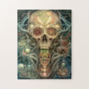 Buscar calaveras puzzles Espeluznante