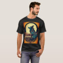 Buscar lobo tribal camisetas Tatuaje