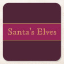 Buscar rojos posavasos Navidades