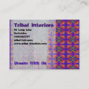 Buscar tribal tarjetas de visita General y unisex