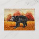 Buscar oso tarjetas de visita 6 º pesadilla