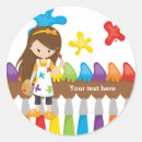 Buscar pintura colorida pegatinas Para niños