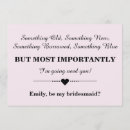 Buscar dama de honor invitaciones Será mi novia