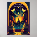 Buscar sol y luna posters Colorido