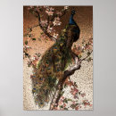 Buscar pavo real arte Flores