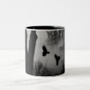 Buscar cuervo blanco tazas Negro y blanco