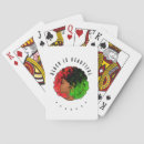 Buscar mujer negra barajas de cartas Africano