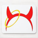 Buscar diablo alfombrillas de raton Cuernos