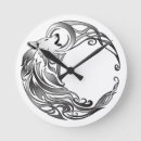 Buscar tatuajes tribales relojes de pared Lobo