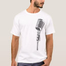 Buscar microfono camisetas Música