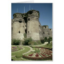 Buscar castillo francés postales Ajardinado