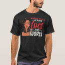 Buscar pelo loco camisetas Negro
