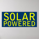 Buscar energía solar posters Verde
