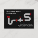 Buscar plumbing tarjetas de visita Contratista