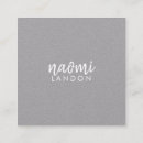 Buscar gris claro tarjetas de visita Minimalista