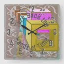 Buscar cajas relojes de pared Colorido