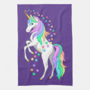 Buscar unicornio lindo paños de cocina Animales lindos