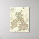 Buscar mapa de irlanda lienzos Islas británicas