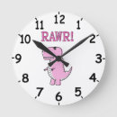 Buscar dinosaurios relojes de pared T rex