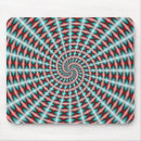 Buscar espiral azul alfombrillas de raton Geométrico