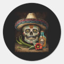 Buscar calaveras de azúcar pegatinas Esqueleto