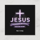 Buscar jesus tarjetas de visita Cristiano