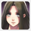 Buscar pelo marrón pegatinas Adorable