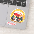Buscar truck pegatinas Rojo