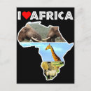 Buscar animales africanos postales Sudáfrica