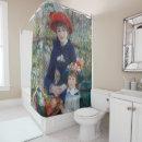 Buscar mujer cortinas de baño Primavera