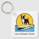 Buscar boston terrier llaveros Lindo