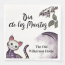 Buscar día de los muertos servilletas Floral