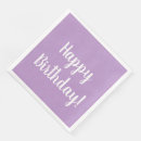 Buscar feliz cumpleaños servilletas Blanco