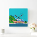 Buscar ciudades europeas relojes de pared Vintage