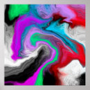 Buscar explosiones coloridas arte Rojo