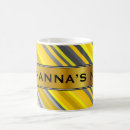 Buscar rayado amarillo tazas Líneas