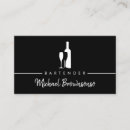 Buscar discotecas tarjetas de visita Barman