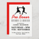 Buscar boxeo invitaciones Invitados