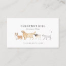 Buscar clínica animal tarjetas de visita General y unisex