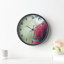 Buscar pista del tren relojes de pared Viaje en tren