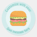 Buscar burger pegatinas Comida rápida