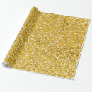 Buscar prosperidad papel de regalo Oro