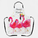 Buscar acolchado delantales Flamingo rosa