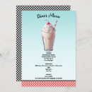 Buscar milkshake invitaciones Vintage