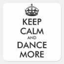 Buscar bailar pegatinas Mantener la calma