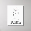 Buscar unicornio divertido lienzos Lindo