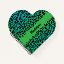 Buscar diseño del leopardo libretas Huella de leopardo